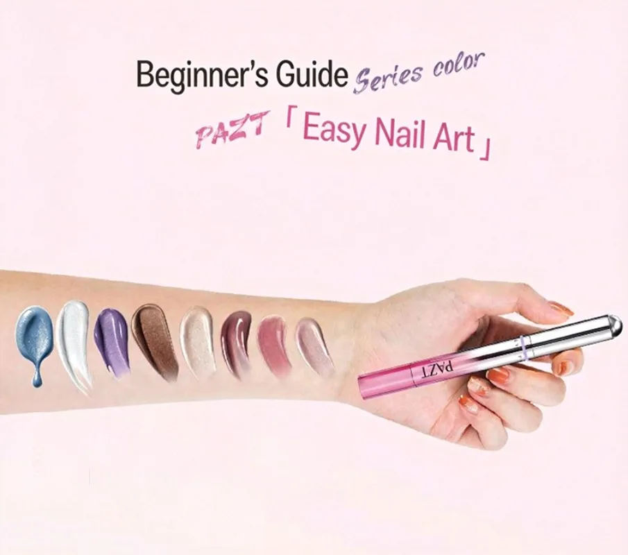 7-in-1 Multifunktionaler Katzenaugen-Nagelkunststift Magnetischer Gel-Nagellack mit Magnetperlen Nageldesign Anfängerwerkzeuge Tragbare Maniküre – Detail 14