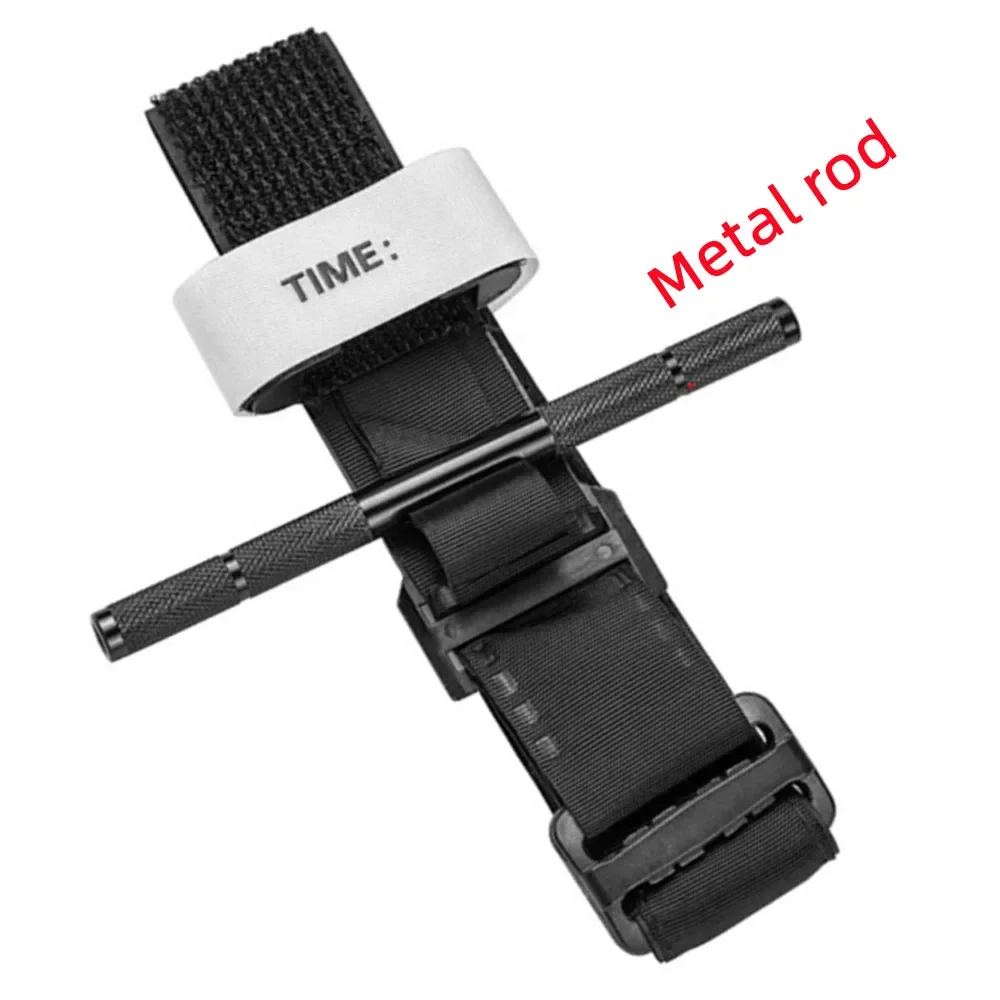 良い価格緊急ガロット柔軟性片手操作回転木戸ポータブル医療金属止血帯メーカー