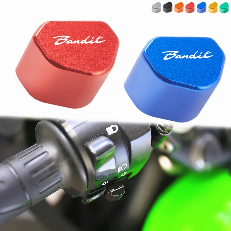 

For SUZUKI Bandit 400 600 650 1200 1250 1250S 1050XT Mototcycle CNC Switch Button Turn Signal Switch Key cap
