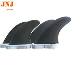 JNJ-FCS II Quad Surfboard, Fins Thruster, Made of Fiberglass and Honeycomb