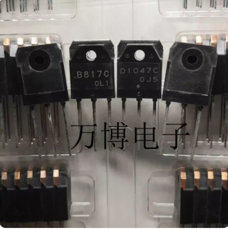 10pair/lot Audio transistor 2SB817C 2SD1047C Japanese original B817 C1047 free shipping