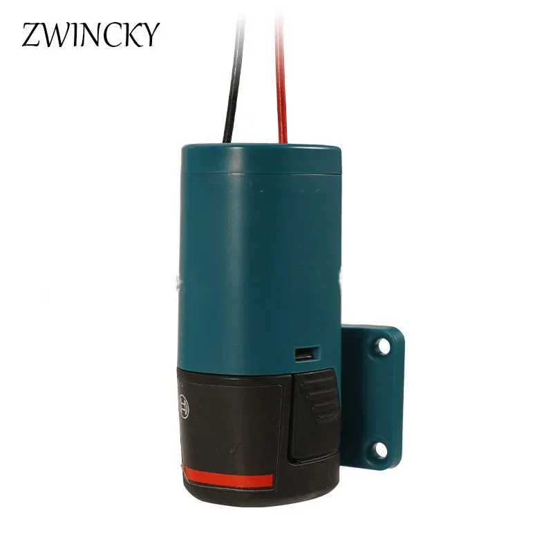 ZWINCKY For Bosch Adapters 10.8-12V Battery Power Connector Adapter Dock Holder 14AWG Wires Connectors Power Power Wheel Adapter
