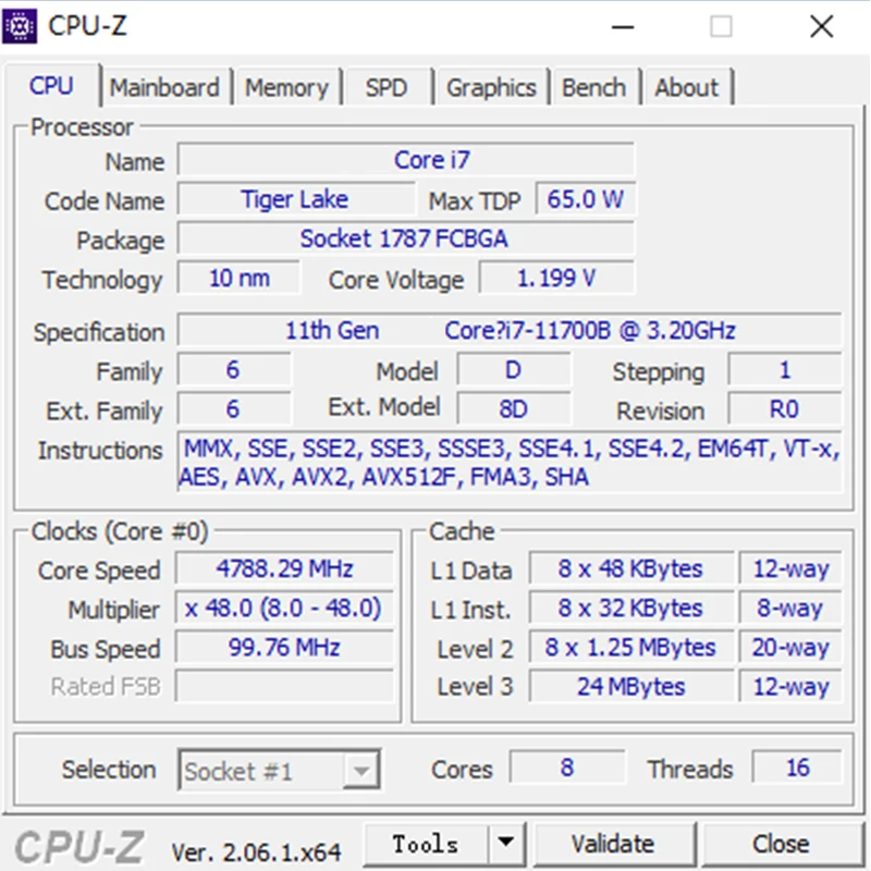 Imagem -05 - Erying-diy Kit de Placa Mãe do Escritório do Computador de Mesa Conjunto de Montagem do pc Onboard Cpu Core i7 11700b 3.2ghz 8c16t Ddr4 Ram