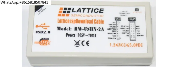 

Lattice USB download cable HW-USBN-2A CPLD/FPGA programming simulation programmer