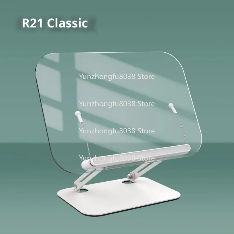 

Пластиковая прозрачная регулируемая высота, вращающаяся на 360 градусов настольная подставка для чтения планшета