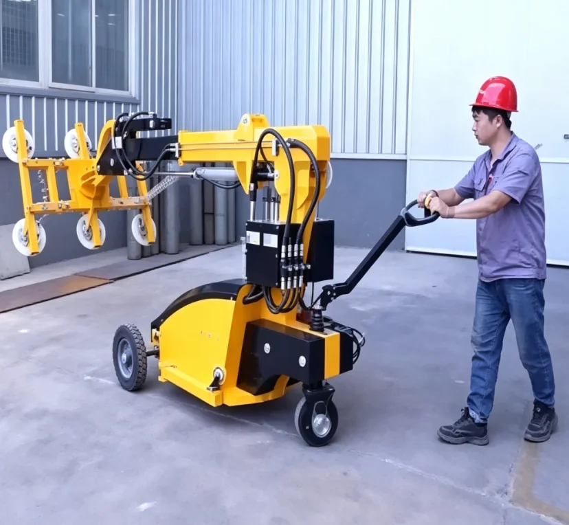 Customized Sheet Metal Glass Vacuum Lifting Crane Electric Glass Lifter
