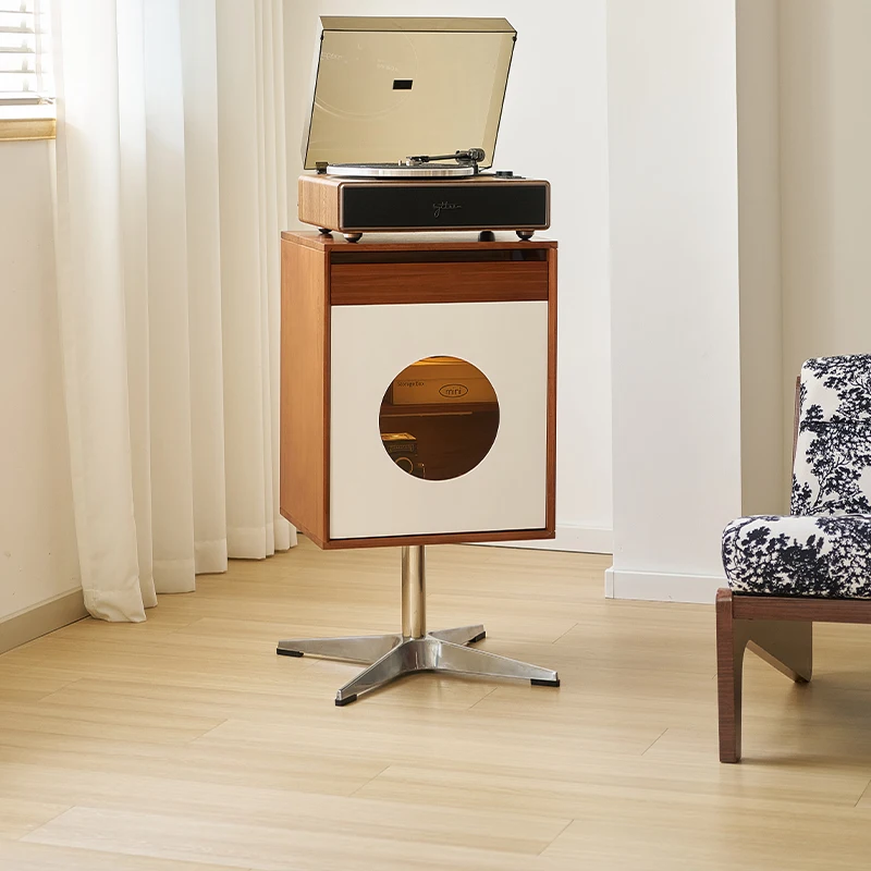 

Ram side cabinet, living room household small apartment storage locker, Japanese solid wood locker, bedside table