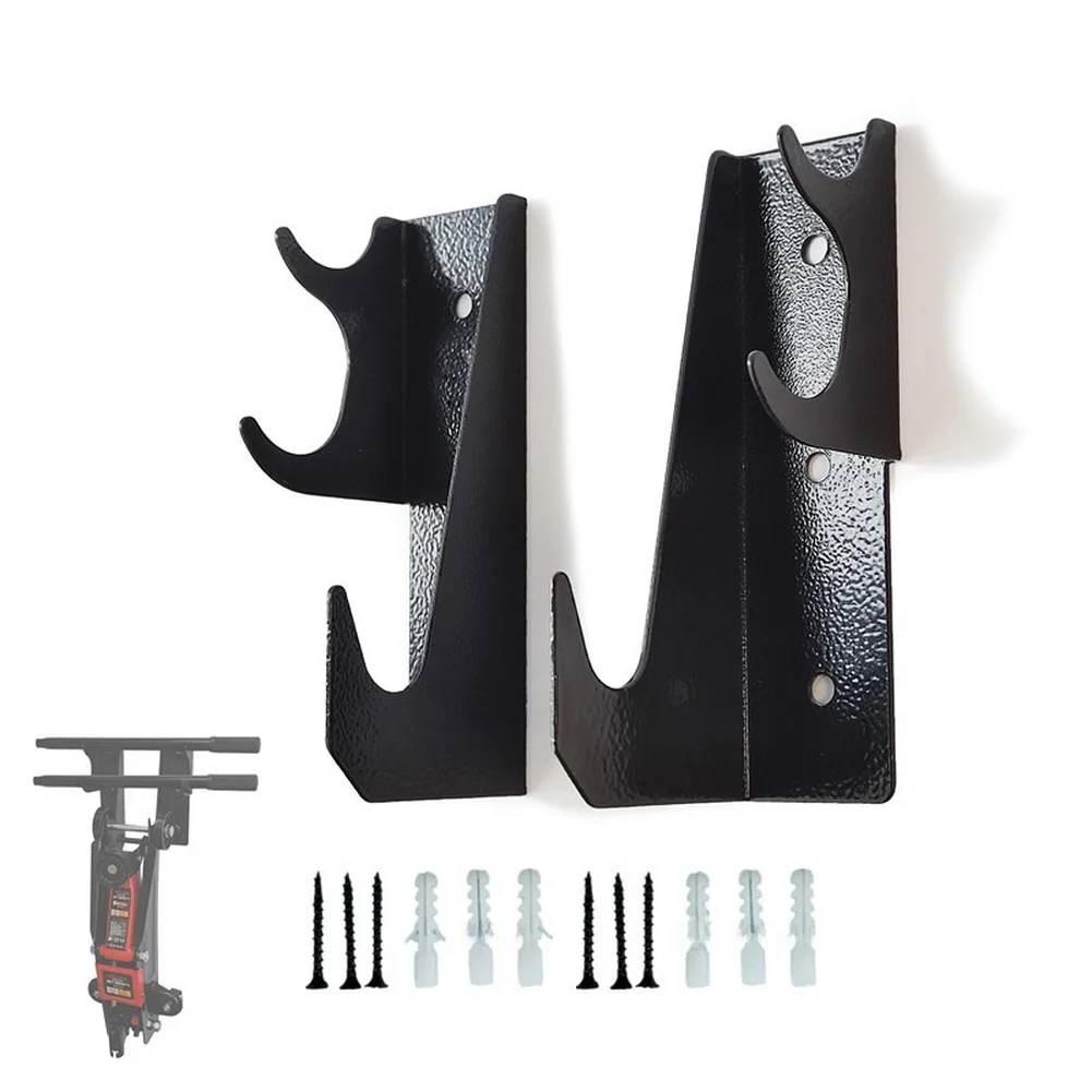 

Heavy Duty Steel Jack Holder Wall Mount Bracket Double Hook Space-Saving Wall Mount For Car Truck Auto Repair Hand Tool Set