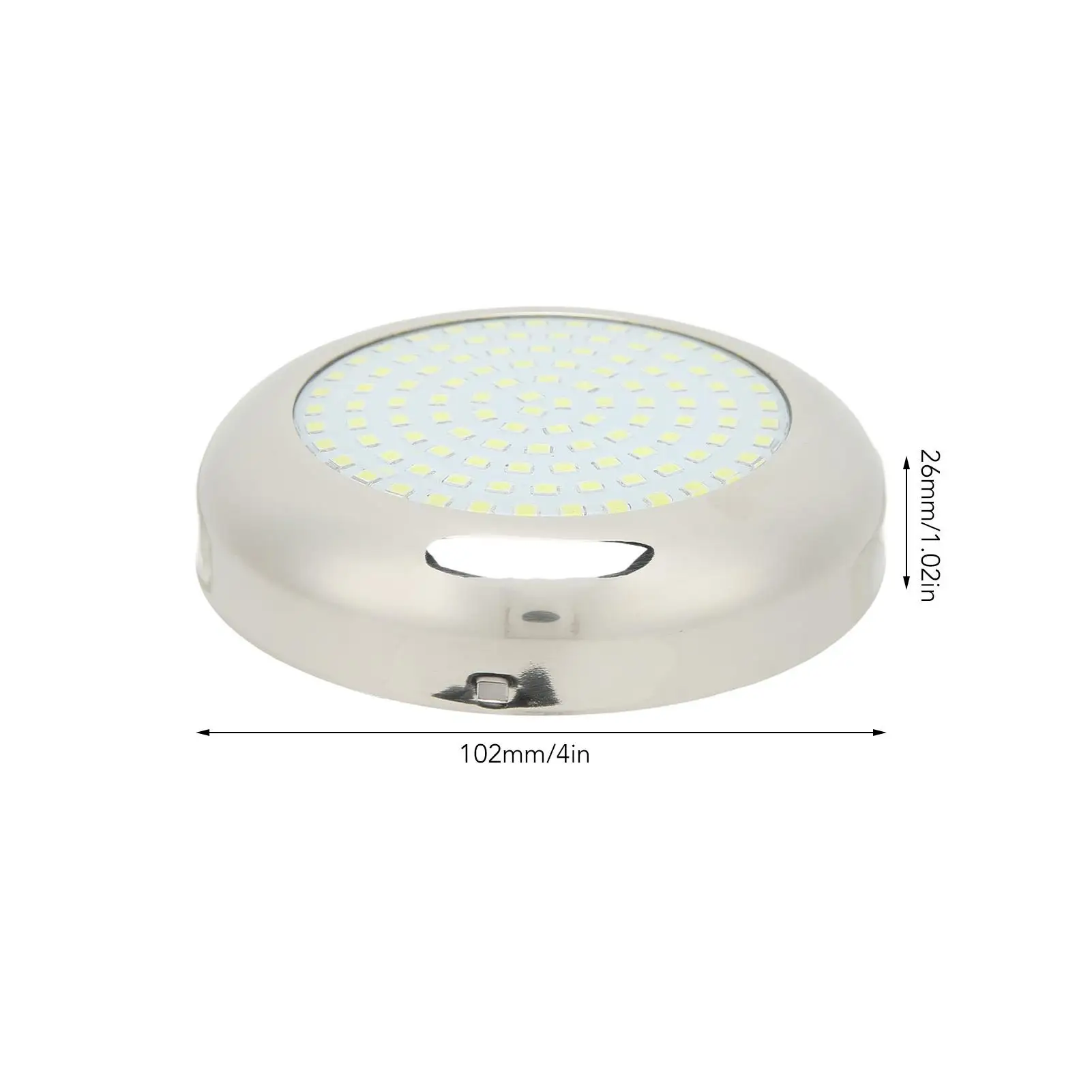 Lâmpada subaquática LED para barco 135 °   Economia de energia à prova d'água IP68 de ângulo luminoso para piscina