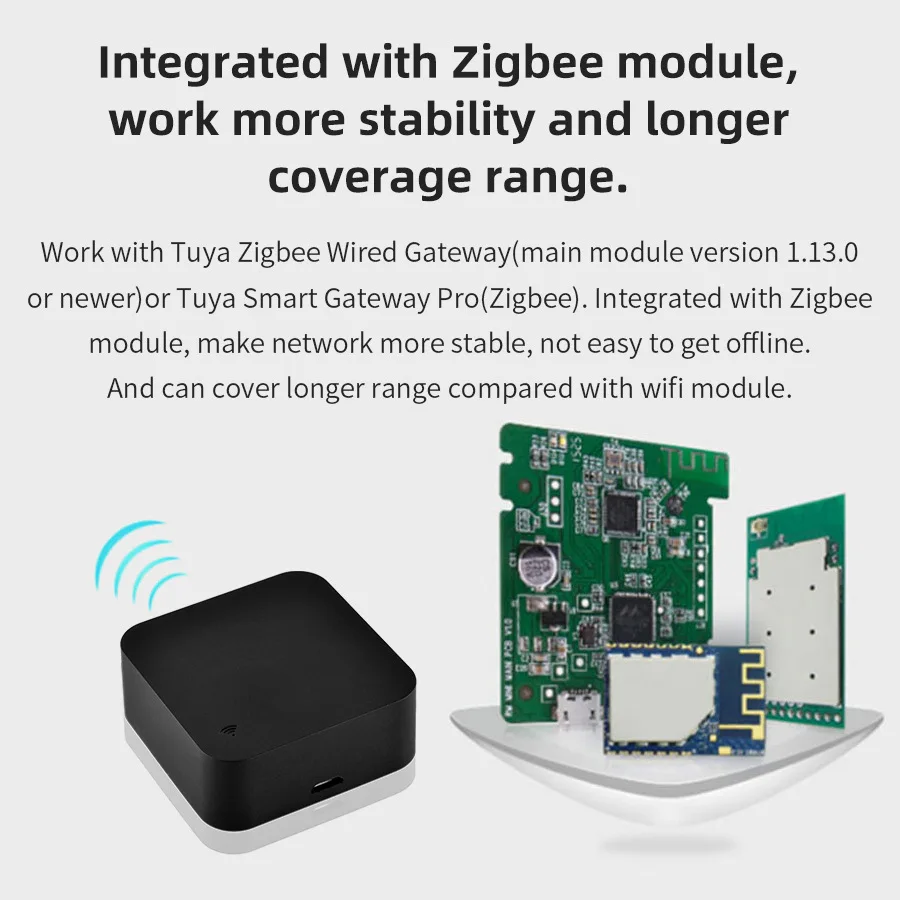 Zigbee Tuya IR Remote Control, kontrol waktu DIY Universal mengontrol suara fungsi belajar untuk rumah pintar