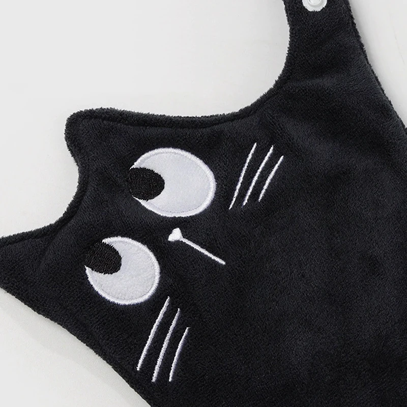 مضحك القط مناشف اليد المطبخ الحمام منشفة اليد الكرة سريعة الجافة لينة ماصة ستوكات المناشف الإبداعية #2