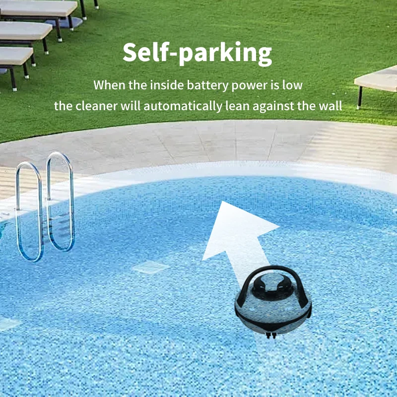 STLF الذكاء المتقدم مخصص 2025 منظف حمام السباحة روبوت التلقائي حمام سباحة مكنسة كهربائية روبوتية