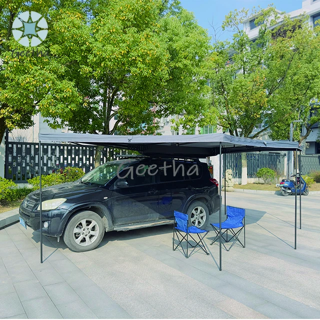 

270 degree sunshade car side tent 270 free standing awning outdoor car