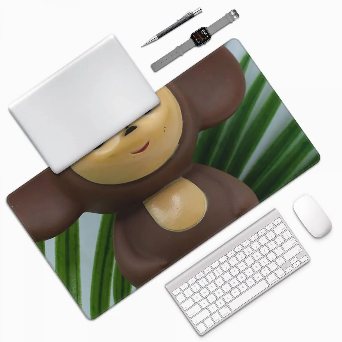 

Большой коврик для мыши Чебурашка, коврик для клавиатуры и мыши, игровой коврик для ПК и ноутбука, настольный коврик, офисные аксессуары, коврики для стола