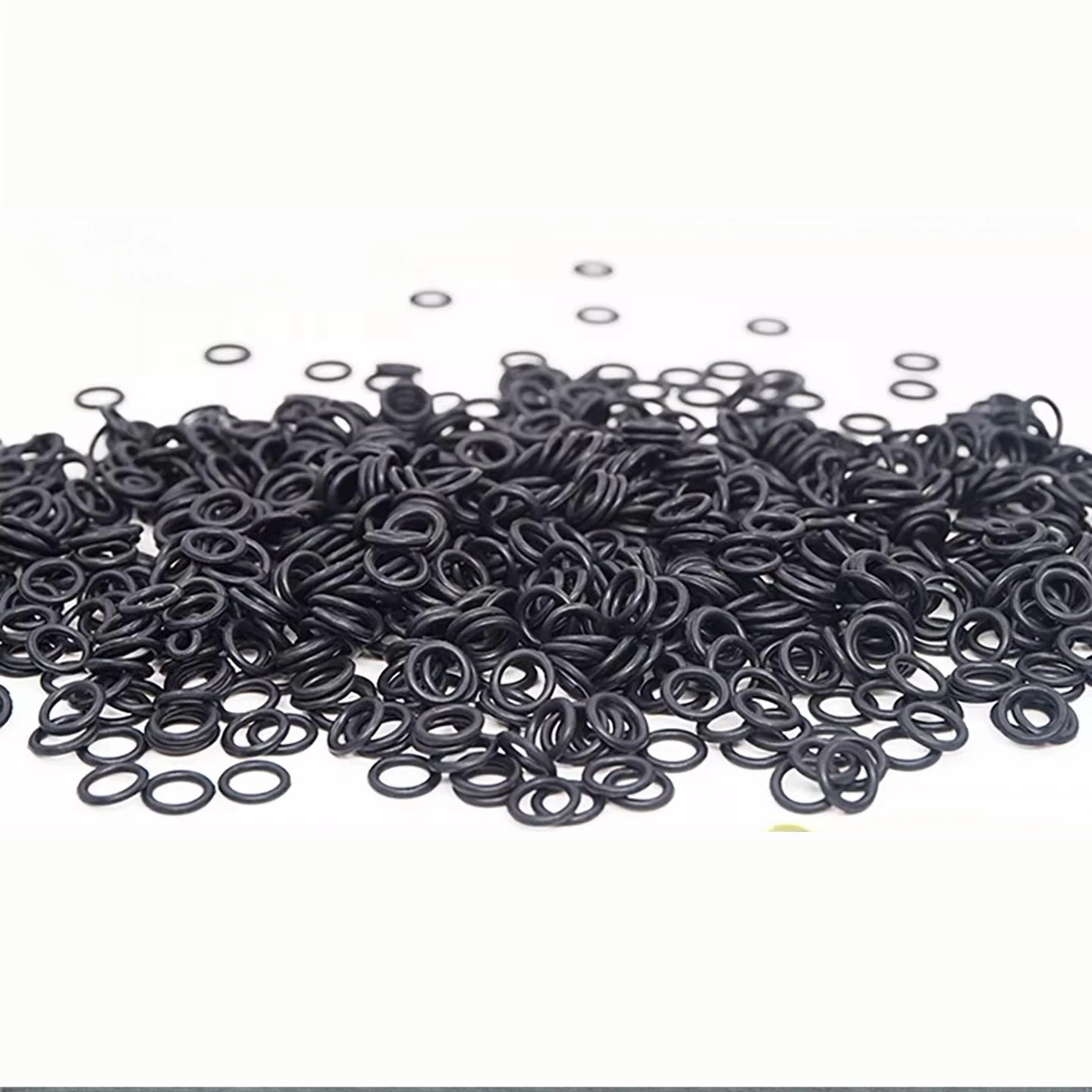 50 pcs Nitrile O-ring Wire Diameter 1/1.2/1.5/1. 9mm Oil-resistant Wear-resistant Waterproof O-seal Black NBR