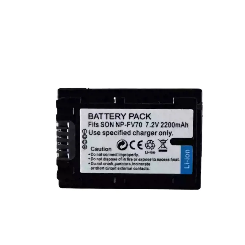 Sony NP-FV70 7.2V 2200mAh Digital Camera