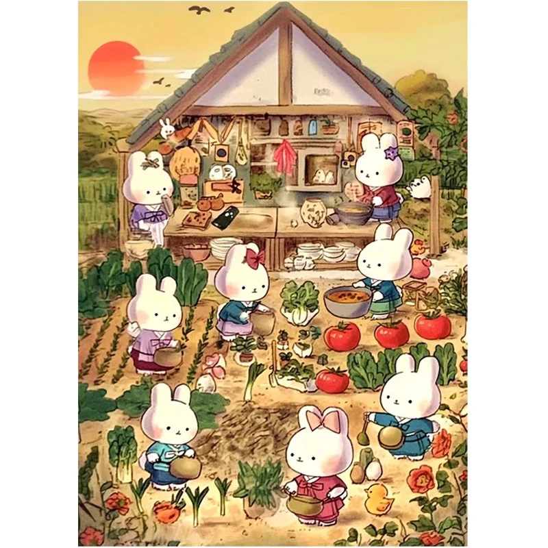 9Ct 60X80Cm Rabbits… - image