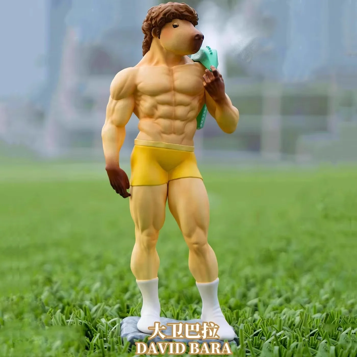 Nieuwe Echte Luck Moai Capybara Grote Kunstenaar Serie Figuur Blind Box Decoratie Gift Speelgoed Capybara Anime Figuren Mystery Box