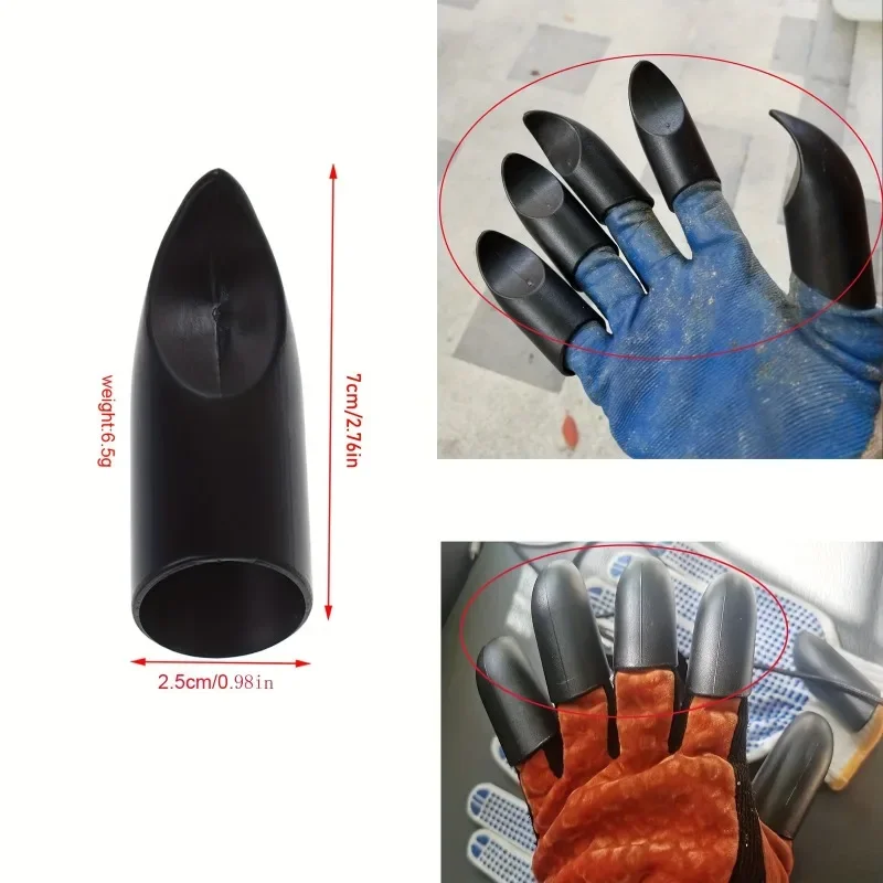 Gardening Gloves with Claws. Rubber Dipped, Non-slip and Wear-resistant. for Digging, Planting, Weeding. No Extra Tools.