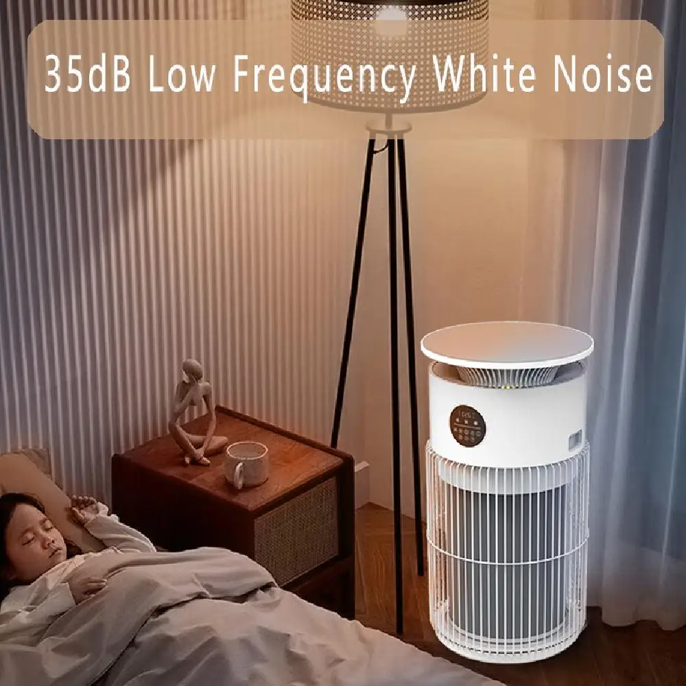 Purificatore d'aria per stanze di animali domestici con triplo filtro e carbone HEPA per la rimozione degli odori e della pelliccia