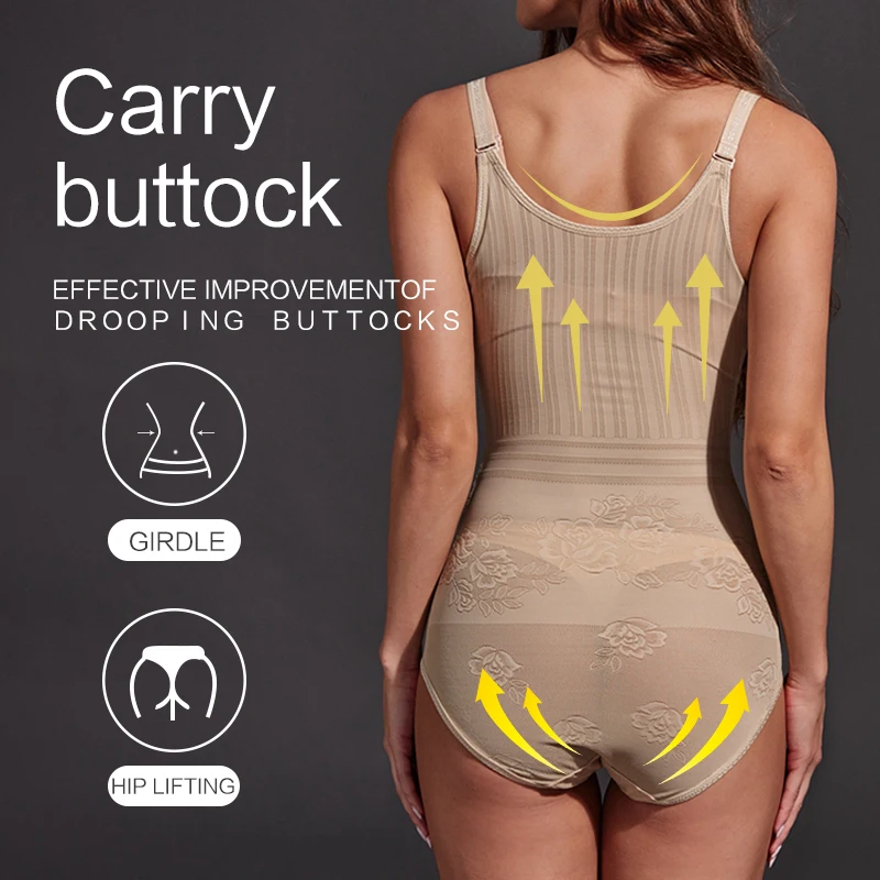 Ropa interior adelgazante para mujer, Body moldeador de cuerpo, ropa moldeadora de cintura, recuperación posparto