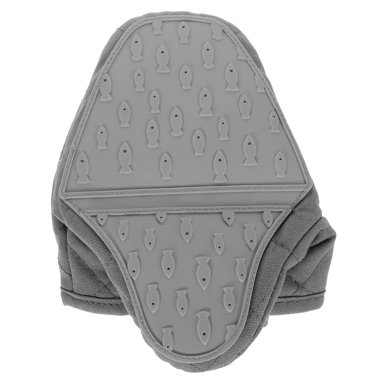 

Thickened Cotton Silicone Oven Mitts for High Heat Protection Ergonomic Design Baking Grill Microwave Use Kitchen Mittens