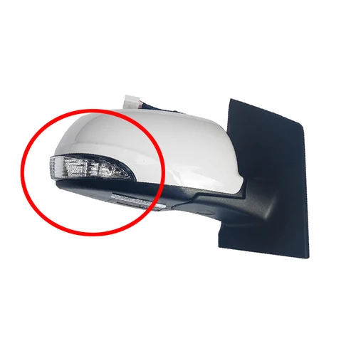 Imagen 2 del producto Para JAC E10X E.JS1 espejo retrovisor de coche luz de señal de giro lámpara indicadora de espejo lateral luz de espejo retrovisor