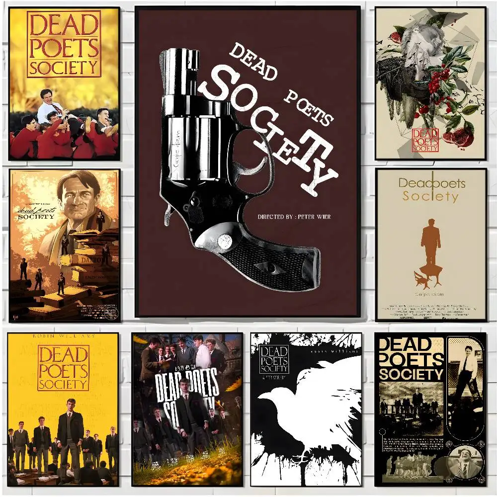 

Dead P-Poets S-Society Movie Poster HD art poster for home living room bar office decoration sticky, waterproof