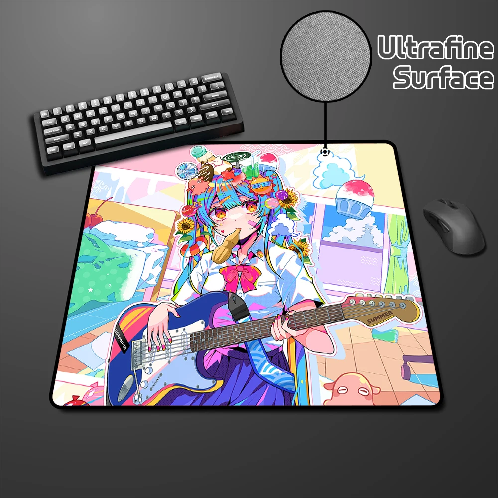 

Cute Anime Girls Rubber Laptop Computer Mousepad Waterproof Ultrafine Surface Gaming Mousepad Gamer Kawaii Non-Slip Mouse Mat