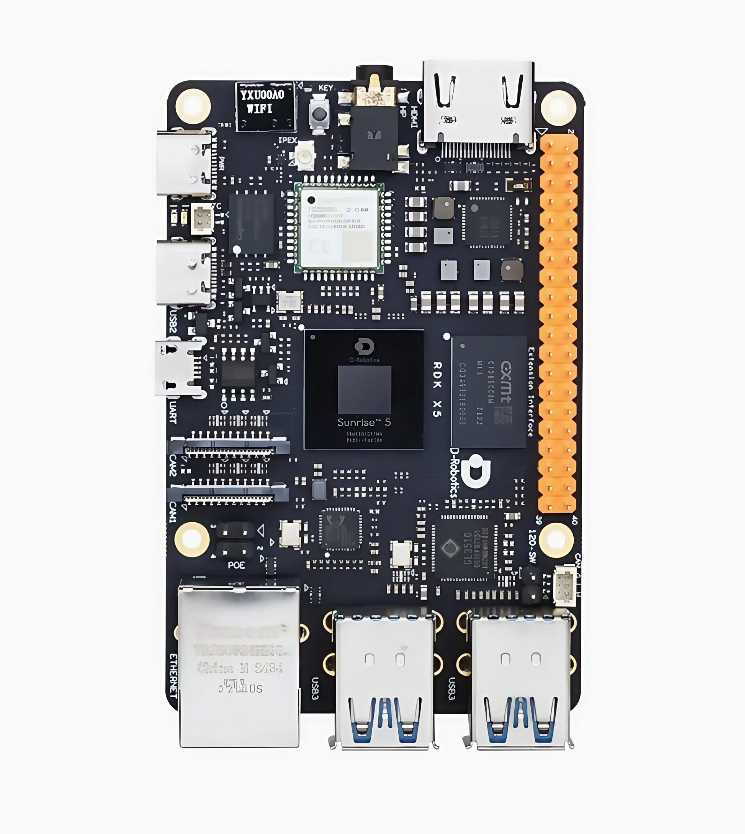 لوحة تطوير RDK X5 AI edge اللوحة الأم ROS2