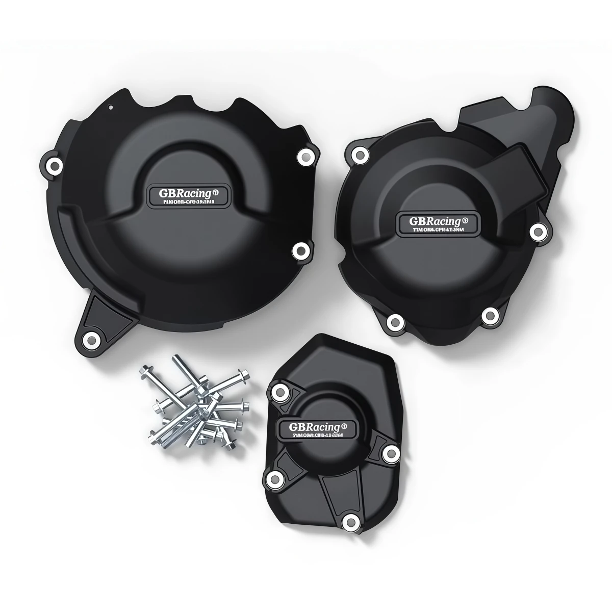 3-Piece Motorcycle Modified Engine Guard Cover Suitable for Kawasaki Z1000/15-20/Z1000Sx/11-19 Engine Protection Cover, Engine Anti-Drop Shell, Motor Protection Side Cover