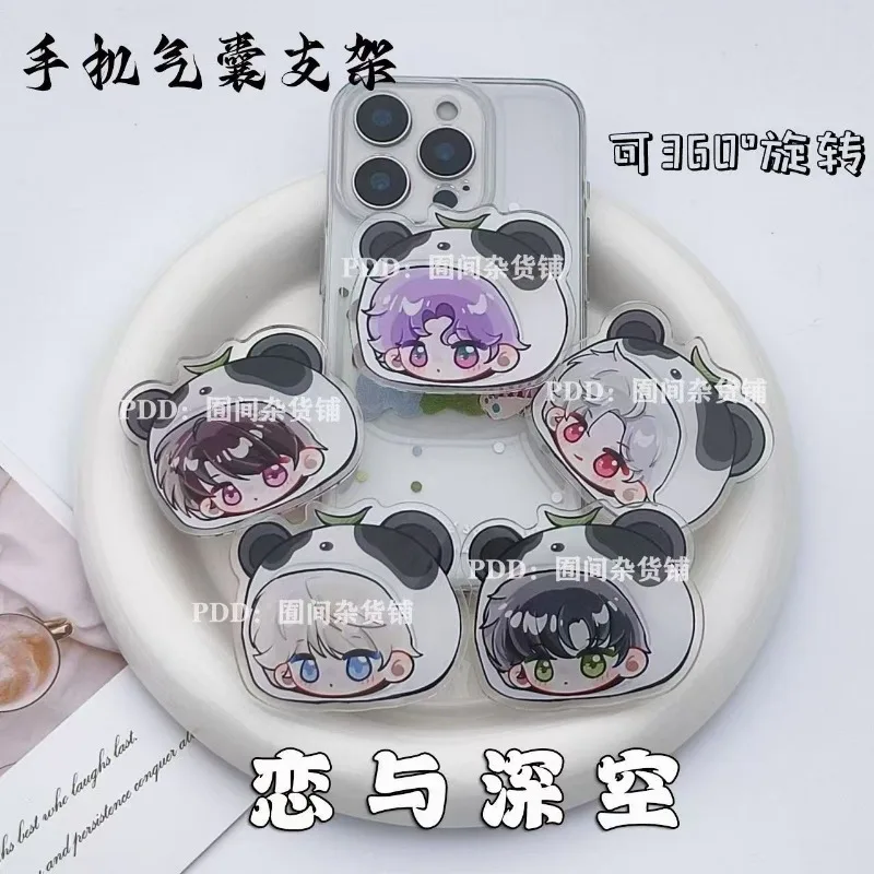 Supporto pieghevole per telefono Love and Deepspace per telefono cellulare Supporto per smartphone Supporto per cellulare Zayne Rafayel Ralayo Sylus Caleb