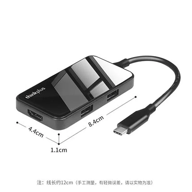 لينوفو-ثينك باد USB C HUB ، نوع C إلى HDMI ، USB Adapter ، 4 في 1 ، مقسم Macbook ،