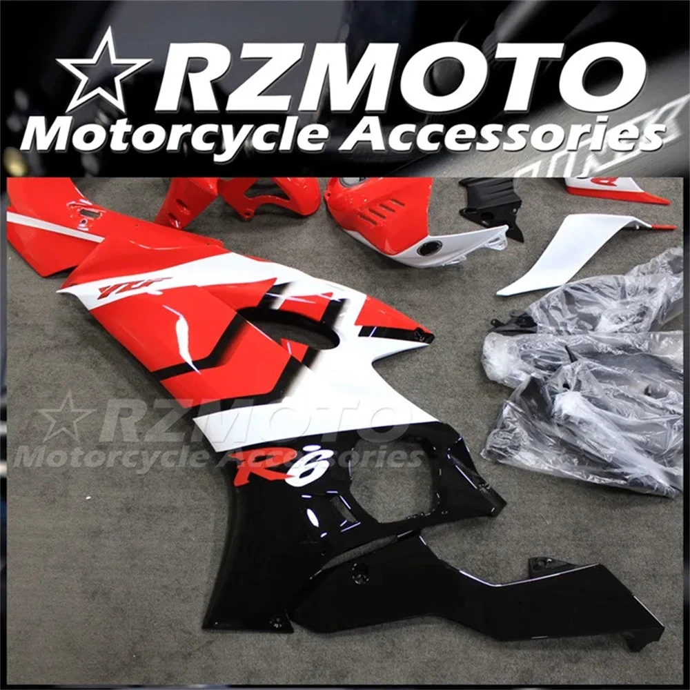 Injection New ABS Fairings Kit Fit for YAMAHA YZF-R6 R6 2017 2018 2019 2020 2021 2022 17 18 19 20 21 22 Bodywork Set Black Red