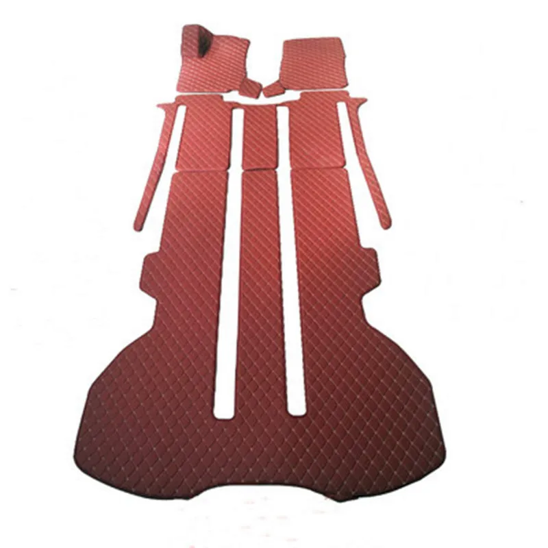 

High quality! Custom special car floor mats for Right hand drive Toyota Alphard 2024 7 seats waterproof carpets for Alphard 2025