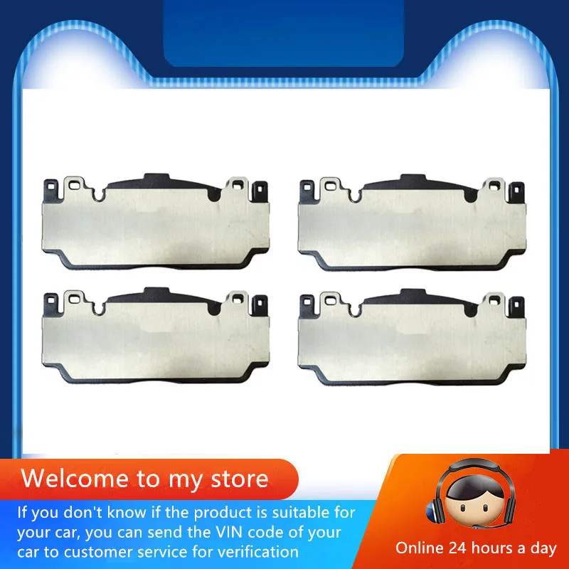 Front Brake Pads - 60072 For Bmw M6 M5 M2 F13 F06 F10 F87 / Auto Parts 34 11 2 284 369