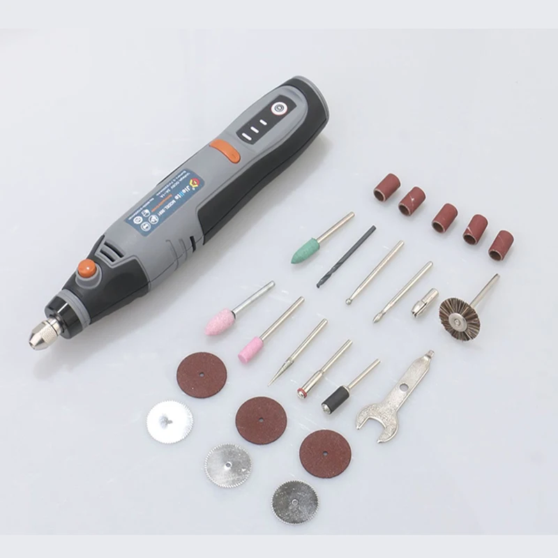 

For Dremel DIY Mini Drill Engraving Pen Electric 3 Speed Mini Wireless Drill Set 8500r-21000r/min 80W USB Cordless Rotary Tool