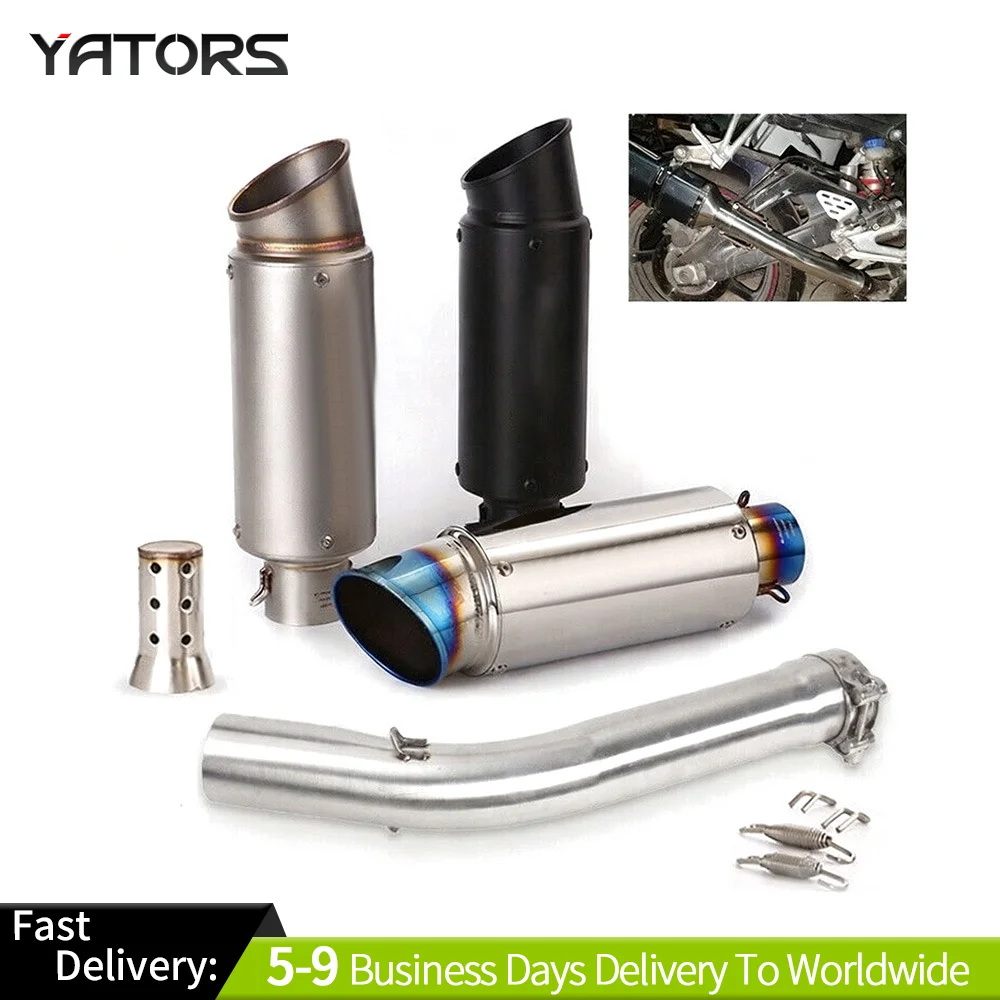 

Slip for Yamaha YZF R6 1998-2005 Exhaust Mid Pipe Tail Muffler Modified System Exhaust Systems Exhausts Pipes
