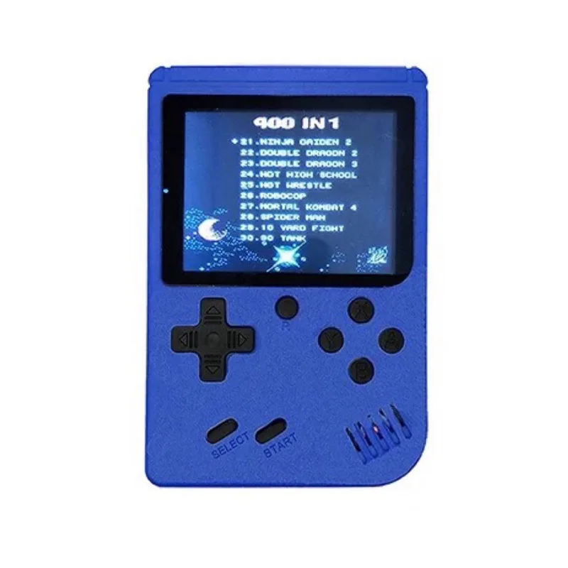 レトロなポータブルビデオゲームコンソール500 in 1,男の子用