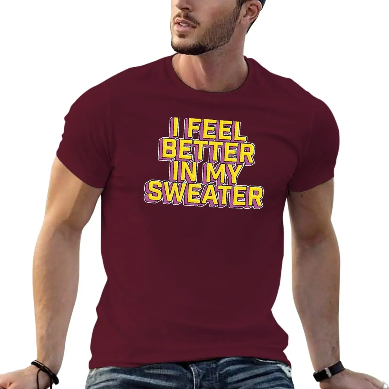 streetwear fashion vintage I Feel Better In My Sweater Lyric Dance (Our Own Party)  The Busker Malta 2024