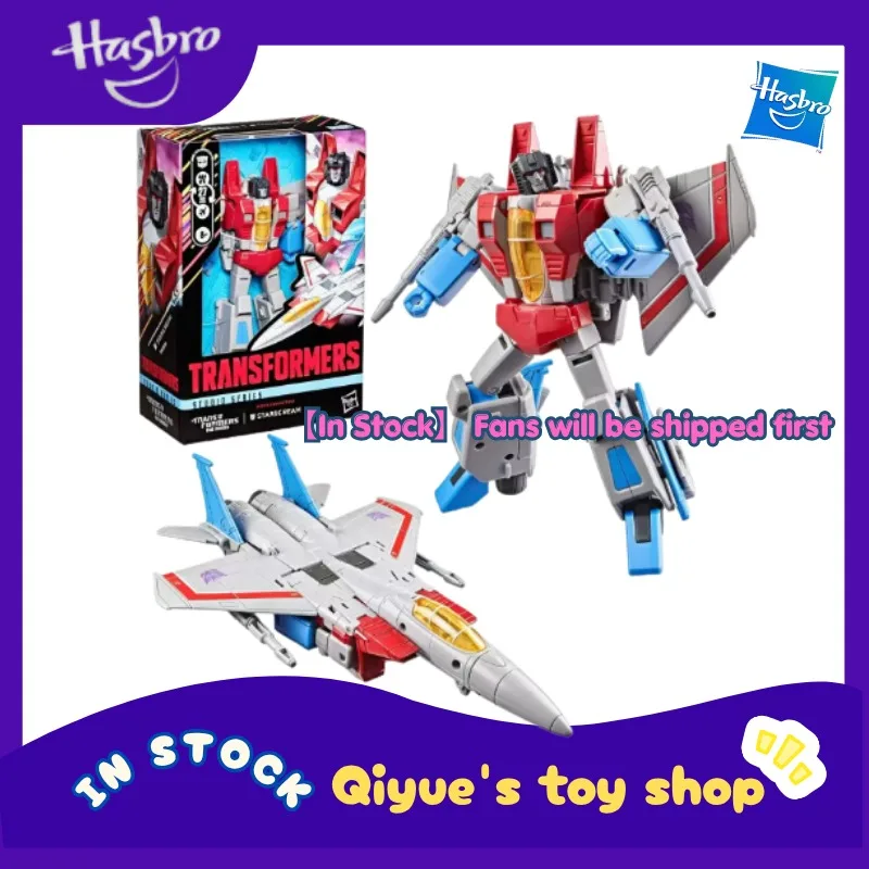 В наличии: Игрушки-трансформеры Hasbro SS86 Movie 40th Anniversary Starscream V Level, подвижная модель робота-куклы, коллекционная игрушка, подарок.