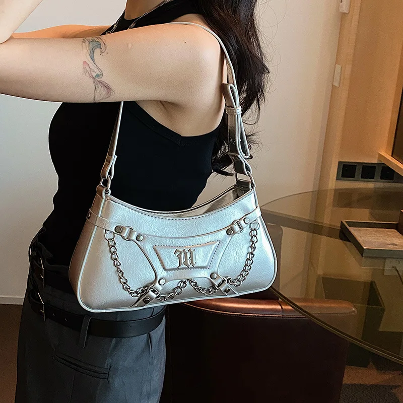 Imagem -05 - Bolsa de Ombro Hobos para Mulher Bolsa Tiracolo Corrente Bolsa Pequena Nicho Francês Axila Moda Feminina Marca Designer Novo Estilo 2023