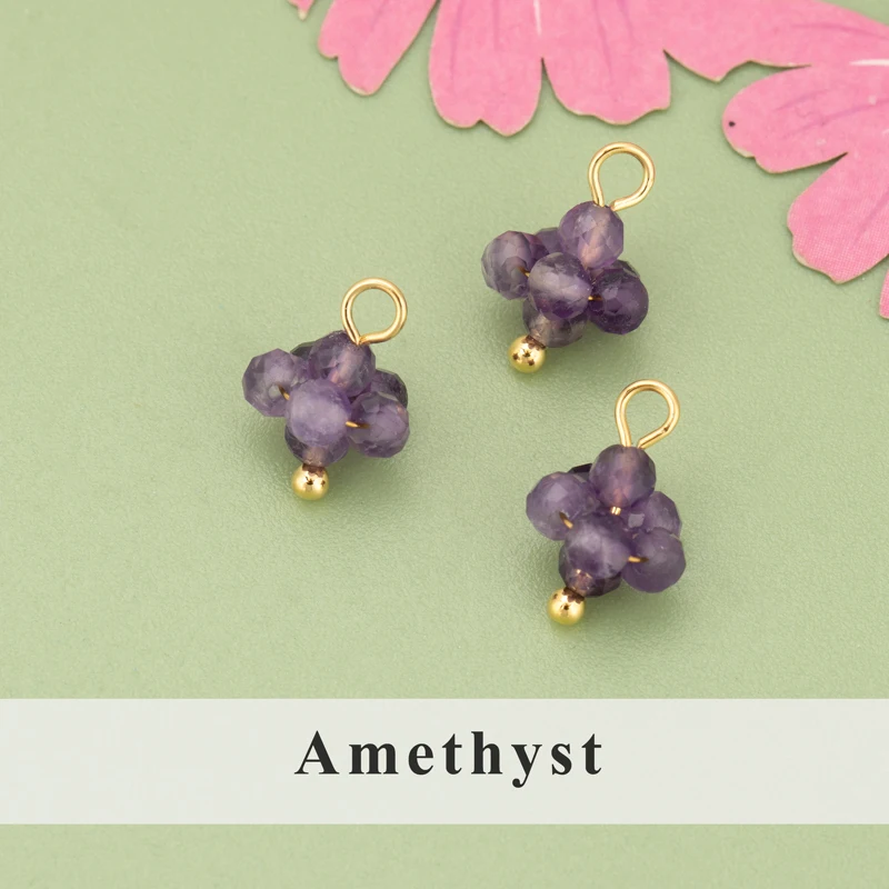 assoonas, 4 Stück/Lot, MI06, Schmuckzubehör, Edelstahl, Naturstein, Anhänger, handgefertigt, DIY-Anhänger, Schmuckherstellung – Detail 11
