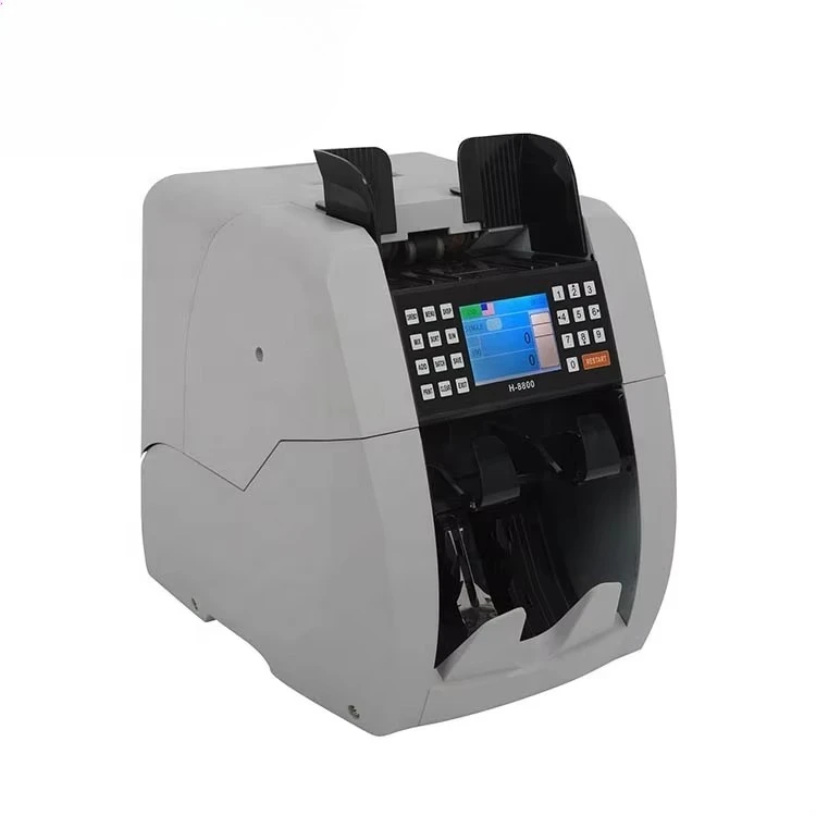 Immagine magnetica UV IR 2CIS), rilevatore di denaro funzionale automatico con contatore di valore contanti per banconote (
