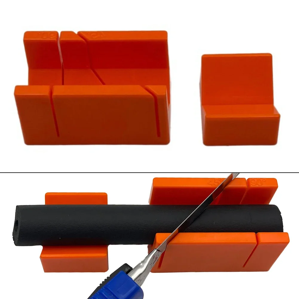 

Portable Woodworking Miter Box Set Bevel Cuts Saw Guides Versatile Cutting Angles For Construction Accessories