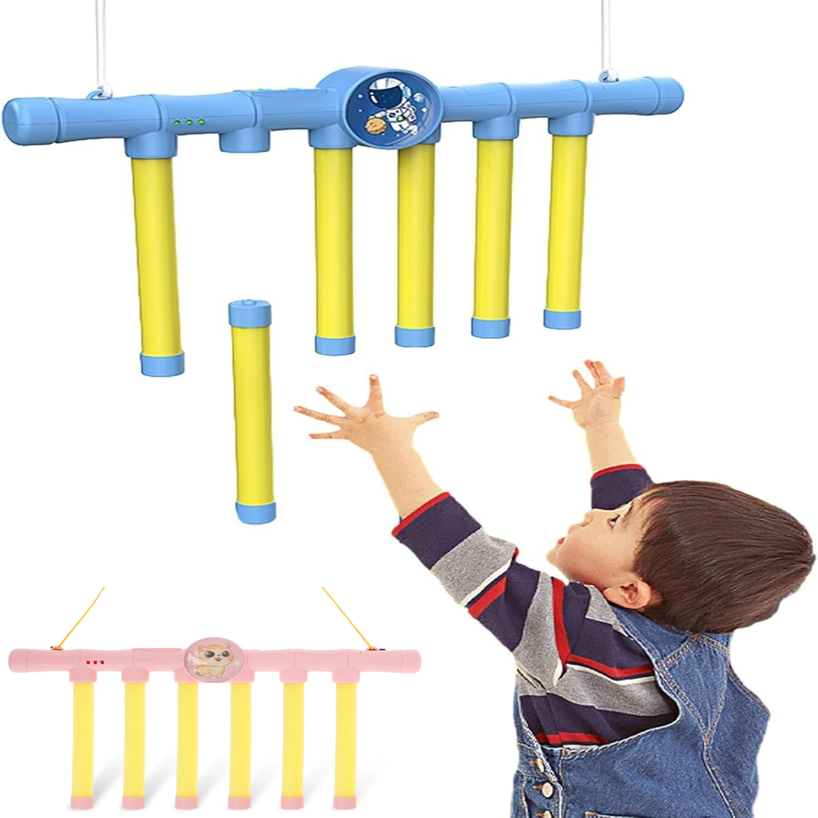 Fun Challenge Falling Sticks Game Set for Training Reaction Ability Educational Activity Parent-child Interaction Party Game Toy