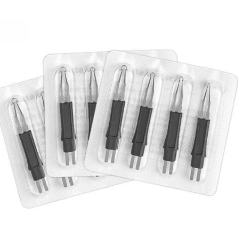 Lab Tooth Glue Tip Cutter Head, Heating Pen Hot Melt Needle, 4pcs/Sets of Cutting Hot Melt Heads