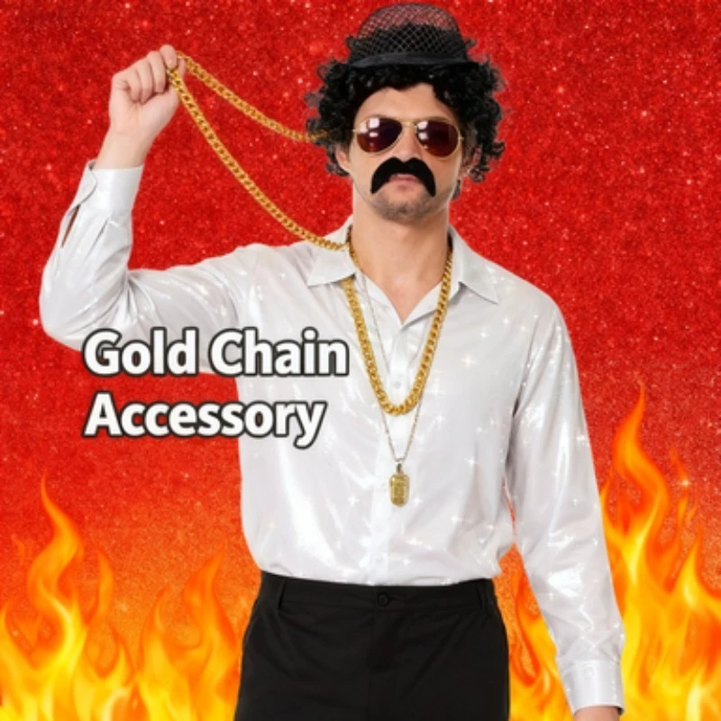 

Рубашка с принтом для мальчиков 1970-х годов, комплект расклешенных брюк, классическая повседневная одежда для дискотеки