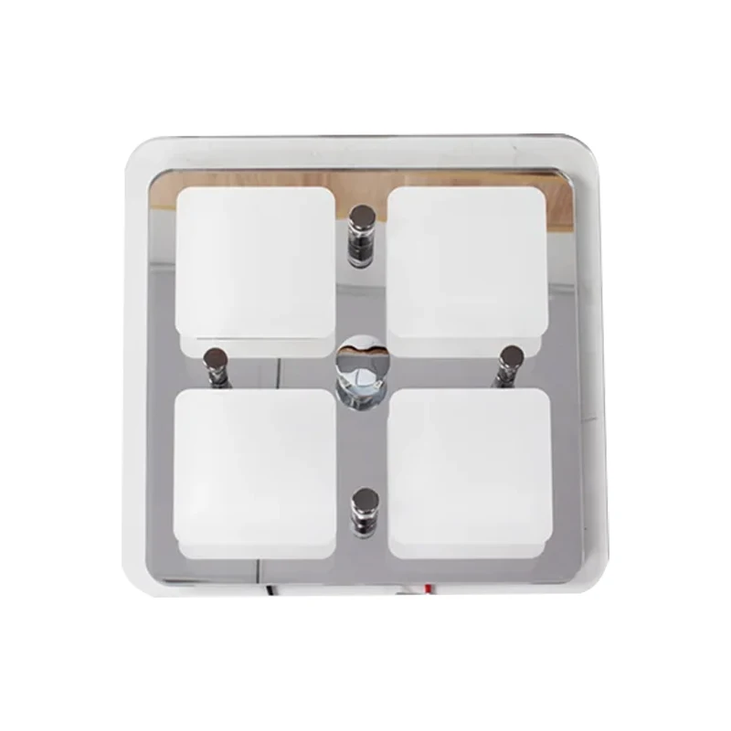 

12V RV LED Light Square Acrylic Ceiling Lamp With Touch Switch Blue Mood Ambiance Lamp For Interior RV Boat Trailer