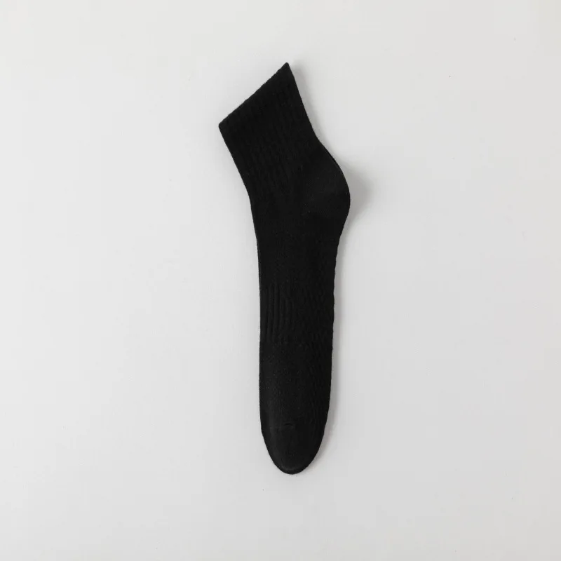 Socks autumn and winter mid-tube socks sweat-absorbent breathable sports men and women's same style deodorant casual